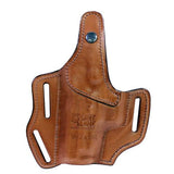 Multi Purpose Pancake Leather Holster - Si Sauer P225, Brown, Right Hand