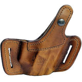 Belt Slide Leather Holster - Sig Sauer Pro 2022, Brown, Left Hand