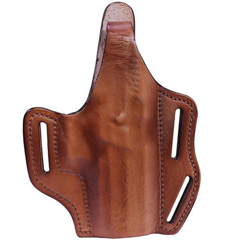 Multi Purpose Pancake Leather Holster - Jericho-Baby Eagle Polymer PL, Brown, Right Hand