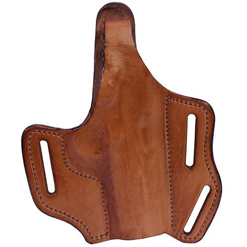 Multi Purpose Pancake Leather Holster - 1911 Colt Commander, Brown, Right Hand