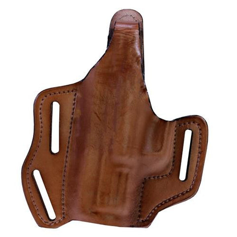 Multi Purpose Pancake Leather Holster - Springfield XD with 4" Barrel, Brown, Left Hand