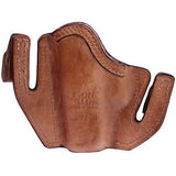 Deep Concealment Tuckable Holster - Glock 30, Brown, Right Hand