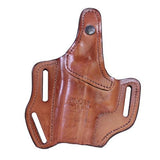 Multi Purpose Pancake Leather Holster - Jericho-Baby Eagle Steel Mid Size with Rails