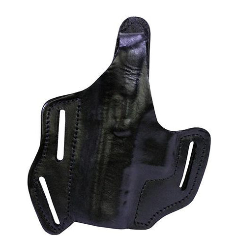 Multi Purpose Pancake Leather Holster - CZ 75 P07 Duty, Black, Left Hand