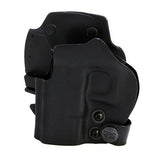 Open Top Kydex Holster - Glock 26-27-28, Black, Right Hand