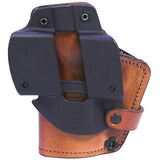 3 Layer Synthetic Leather Belt Holster - Beretta PX4 Storm, Brown, Right Hand