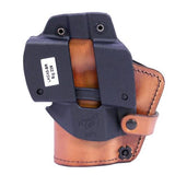 3 Layer Synthetic Leather Belt Holster - Sig Sauer P229, Brown, Right Hand