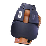 3 Layer Synthetic Leather Paddle Holster - Para Ordnance, Brown, Right Hand