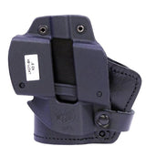 3 Layer Synthetic Leather Belt Holster - Springfield XD with 3" Barrel, Black, Right Hand