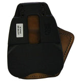 3 Layer Synthetic Leather Paddle Holster - Glock 30, Brown, Right Hand