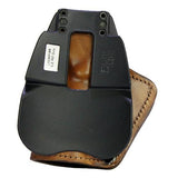 3 Layer Synthetic Leather Paddle Holster - CZ 75 P07 Duty, Brown, Right Hand