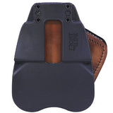 3 Layer Synthetic Leather Paddle Holster - CZ 75 Rami, Brown, Right Hand