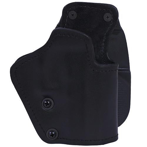 3 Layer Synthetic Leather Paddle Holster - H&K P2000, Black, Right Hand