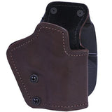 3 Layer Synthetic Leather Paddle Holster - Smith & Wesson 99, Brown, Right Hand