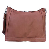 Concealed Carry Large Hobo Handbag - Tan