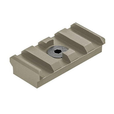 UTG Pro M-LOK Picatinny Rail Section - 4 Slot, Flat Dark Earth