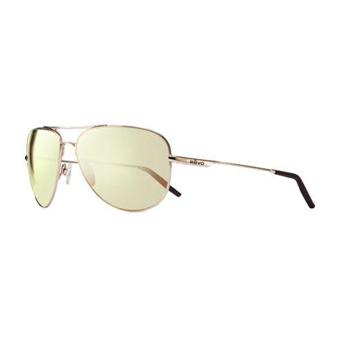 Windspeed Sunglasses - Gold Frames, Champagne Serilium Lens