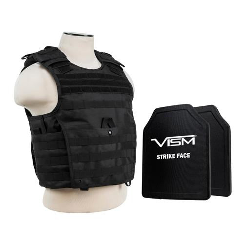 Expert Carrier Vest with 10" x 12" PE Hard Plates - Black