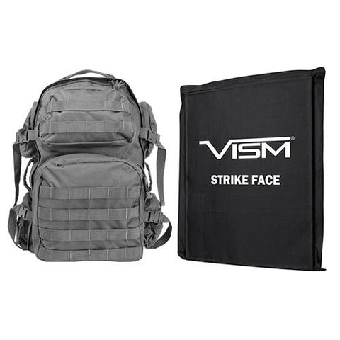 Tactical Backpack with 10" x 12" Square Panels - Urban Gray