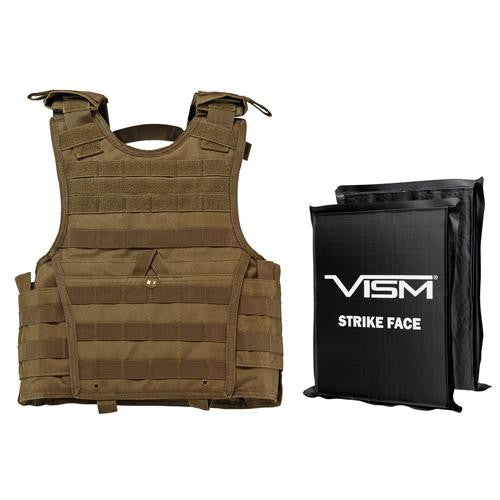 Expert Plate Carrier Vest - Small, Tan