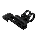 Picatinny 1" Extended Flashlight Mount - Modular, Black