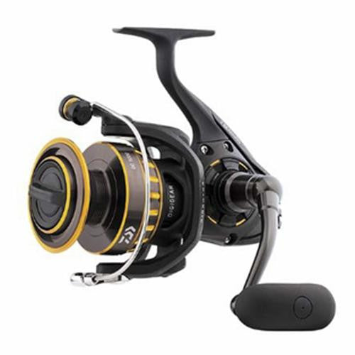 BG Saltwater Spinning Reel - 2500, 5.6:1 Gear Ratio, 6+1 Bearings, 33.20" Retrieve Rate, 13.20 lb Max Drag