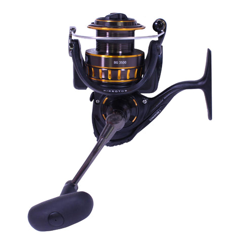 BG Saltwater Spinning Reel - 3500, 5.7:1 Gear Ratio, 6+1 Bearings, 38.50" Retrieve Rate, 17.60 lb Max Drag