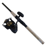 BG Saltwater Pre-Mounted Spinning Combo - 7' Length, 1 Piece Rod,  7 Bearings, Medium-Heavy Power