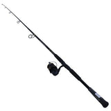 BG Saltwater Pre-Mounted Spinning Combo - 8' Length, 2 Piece Rod, 7 Bearings, Medium Power