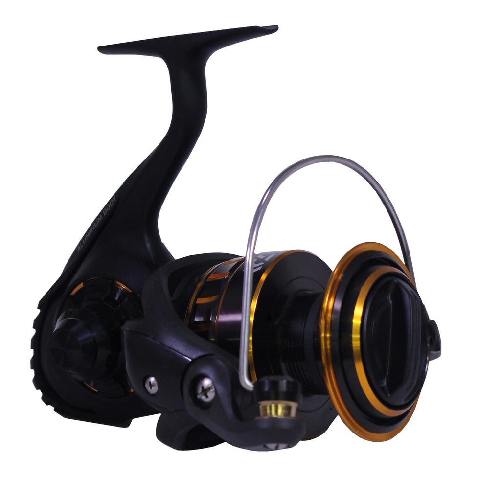 BG Saltwater Spinning Reel - 4500, 5.7:1 Gear Ratio, 6+1 Bearings, 43.10" Retrieve Rate, 22 lb Max Drag