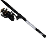 BG Saltwater Pre-Mounted Combo - Spinning, 7 Bearings, 9' Length, 2 Piece Rod, Medium-Heavy Power