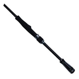 Cronos Bass Spinning Rod - 7' 1 Piece Rod, 5-8 lb Line Rate, 1-8-3-4 oz Lure Rate, Medium-Light Power