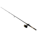 D-Shock Freshwater Spinning Combo - 1 Bearing, 6' Length, 2 Piece Rod, Medium-Light Power, Fast Action,Ambidextrous