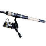 D-Shock Freshwater Spinning Combo - 2000 Reel Size, 6' Length, 2 Piece Rod, 4-10 Line Rate, Medium-Light Power