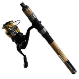 D-Shock Freshwater Spinning Combo - 2500, 6'6" 2 Piece Rod, 6-14 lb Line Rate, 1-4-3-4 oz Lure Rate