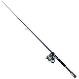 D-Shock Freshwater Spinning Combo - 2 Bearings, 7' Length, 2 Piece Rod, Medium Power, Fiberglass Blank Material