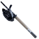 D-Turbo Spincast PMC Combo - 5.5:1 Gear Ratio, 6'6" 2 Piece Rod, 10-20 lb Line Rating, Ambidextrous