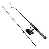 D-Turbo Underspin PMC Combo - 1 Bearing, 5' Length, 2 Piece Rod, Ultra Light Power