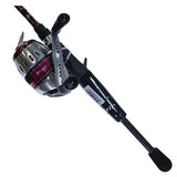 D-Turbo Spincast PMC Combo - 1 Bearing, 6' Length, 2 Piece Rod, Medium Power