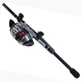 D-Turbo Spincast PMC Combo - 5.5:1 Gear Ratio, 6'6" Length, 2pc Rod, 10-20 lb Line Rate, Medium-Heavy Power