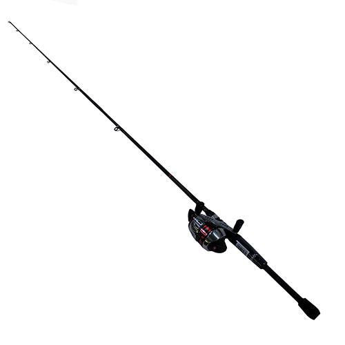 D-Turbo Spincast PMC Combo - 5.5:1 Gear Ratio, 6'6" Length, 2pc Rod, 10-20 lb Line Rate, Medium-Heavy Power