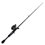 D-Turbo Spincast PMC Combo - 4.3:1 Gear Ratio, 5'6" Length, 2pc Rod, 1-2-1-2 lb Lure Rate, Medium-Light Power