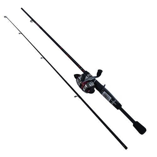 D-Turbo Spincast PMC Combo - 4.3:1 Gear Ratio, 5'6" Length, 2pc Rod, 1-2-1-2 lb Lure Rate, Medium-Light Power