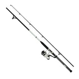 D-Wave Saltwater Spinning Combo - 1 Bearing, 8' Length, 2 Piece Rod, Medium Power, Fiberglass Blank Material