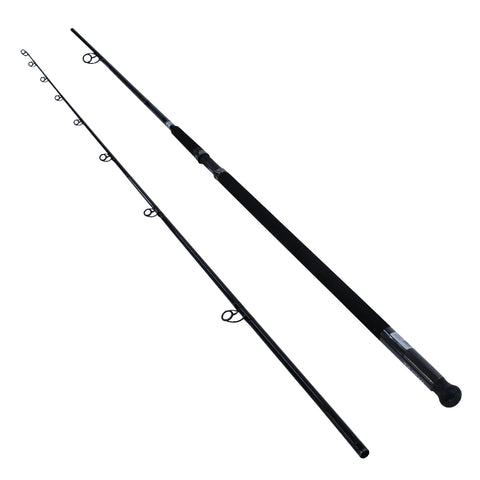 Emcast Surf Casting Rod - 11' Length, 2 Piece Rod, 20-40 Line Rate, 4-7 oz Lure Rate, Heavy Power