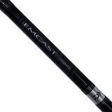 Emcast Surf Spinning Rod - 11' Length, 2 Piece Rod, 20-40 lb Line Rate, 4-7 oz Lure Rate, Heavy Power