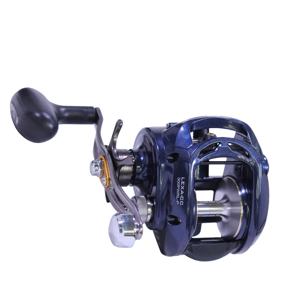 Lexa CC Baitcasting Reel - 5.5:1 Gear Ratio, 7 Bearings, 22 ln Max Drag, Left Hand