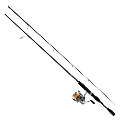 Revros Freshwater Spinning Combo - 4RB+1RB Bearings, 5'6" Length, 2 Piece Rod, Light Power