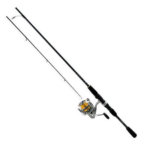 Revros Freshwater Spinning Combo - 4RB+1RB Bearings, 6' Length, 2 Piece Rod, Medium-Light Power