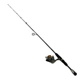 Revros Freshwater Spinning Combo - 4RB+1RB Bearings, 6'6" Length, 2 Piece Rod, Light Power